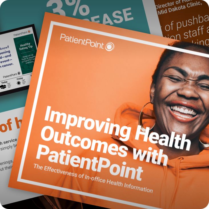 Improving Health Outcomes with PatientPoint e-book