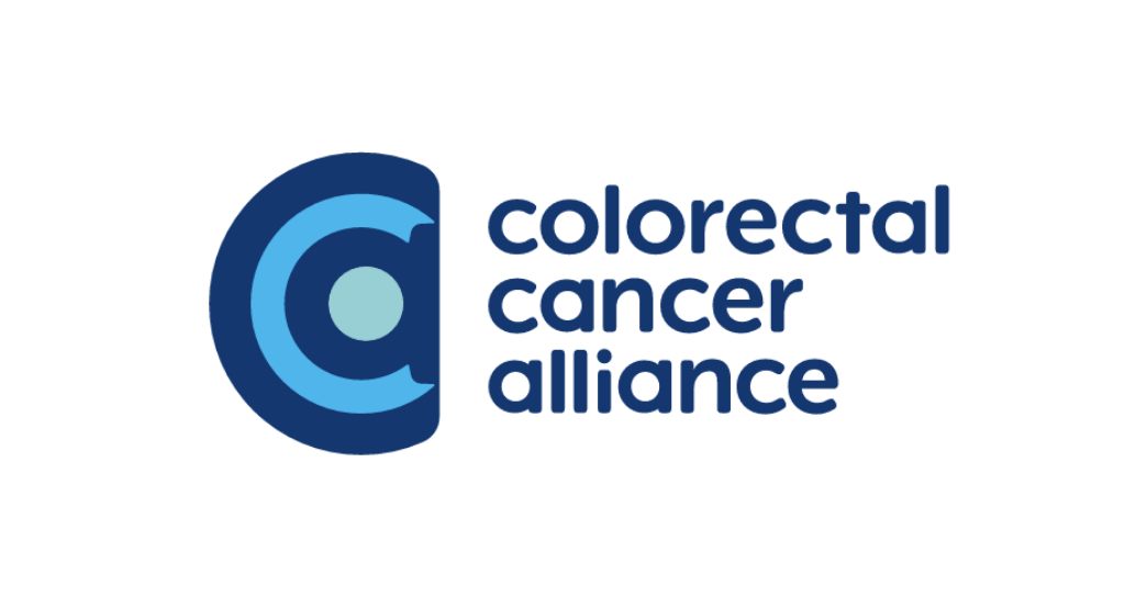 Colorectal Cancer Alliance logo on a white background with rounded corners.