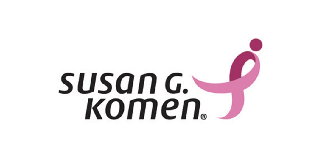 Susan G Komen logo on a white background